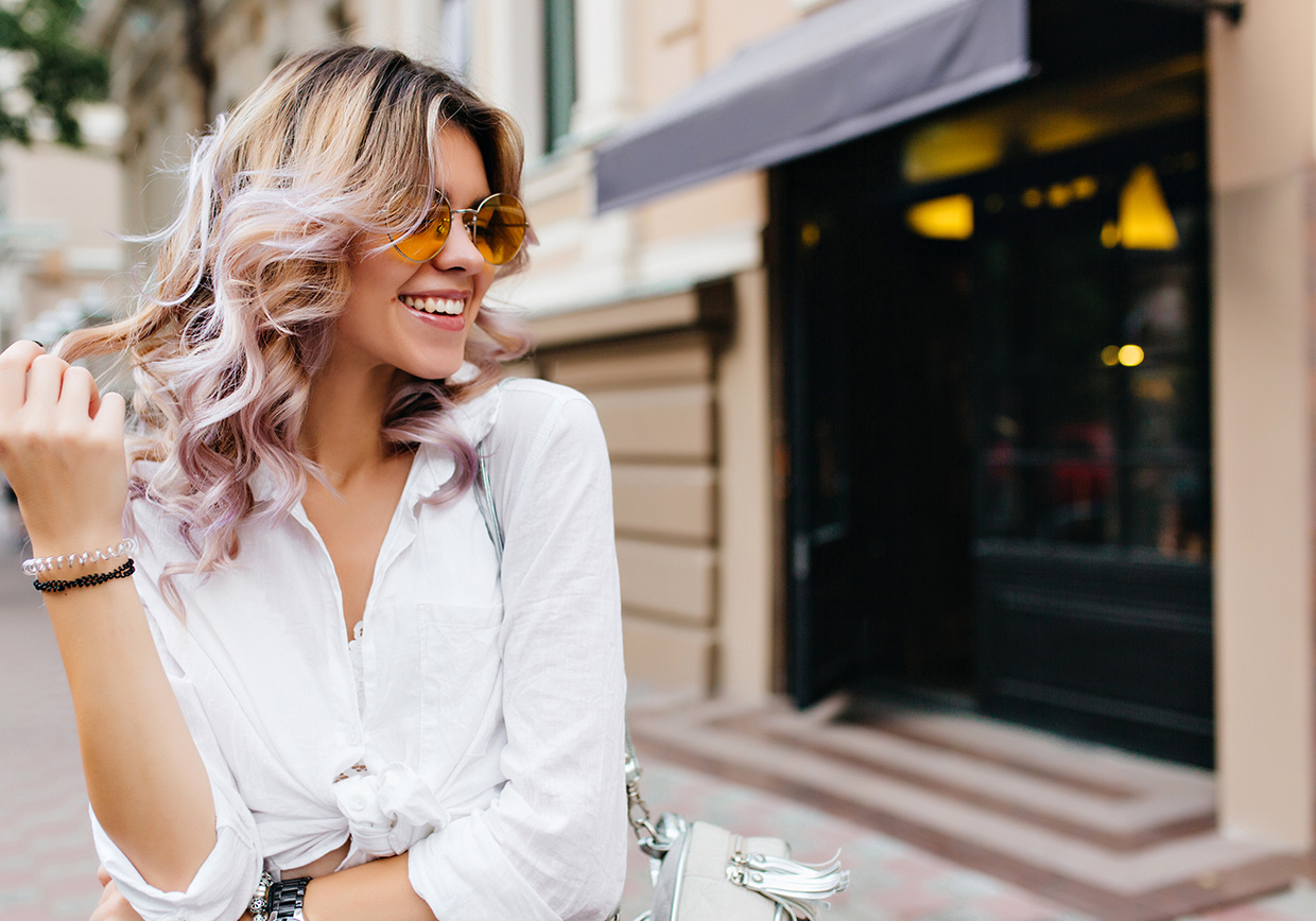 Silver Fox Blonde Hair