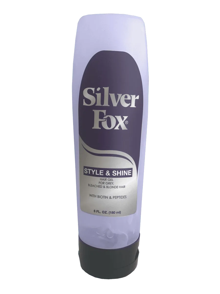 Silver Fox Style & Shine hair gel